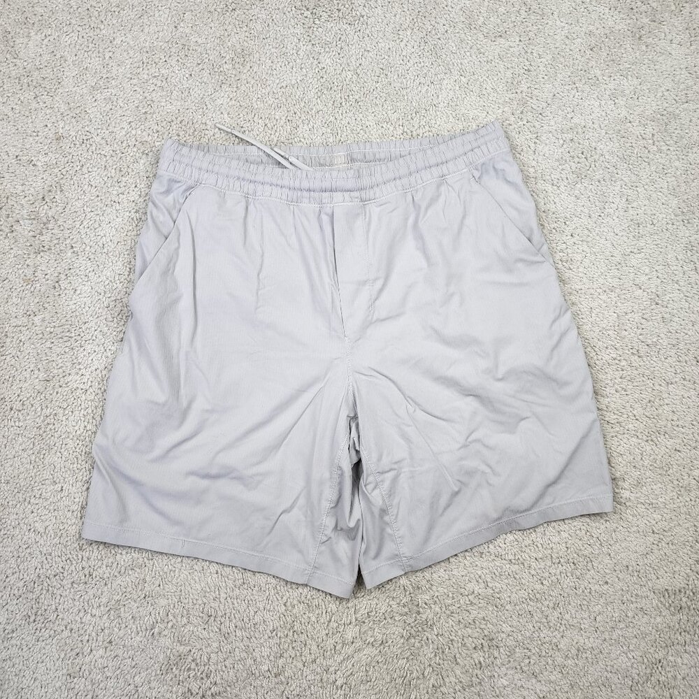 lululemon athletica Light Gray Men's Athletic Shorts